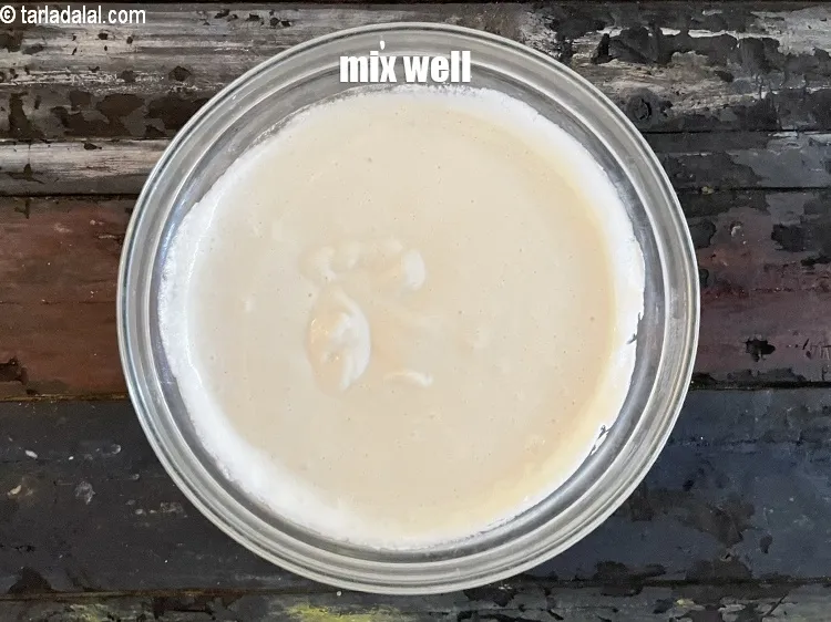 Step 16 – Mix well.