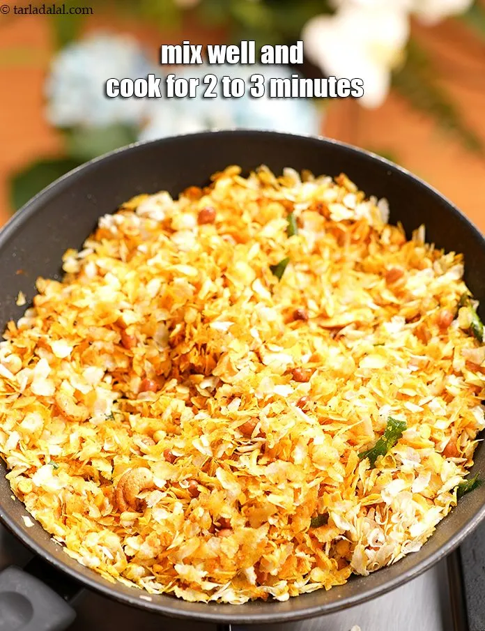 Step 14 – Mix well and cook on a medium flame for 2 to 3 minutes, while stirring …