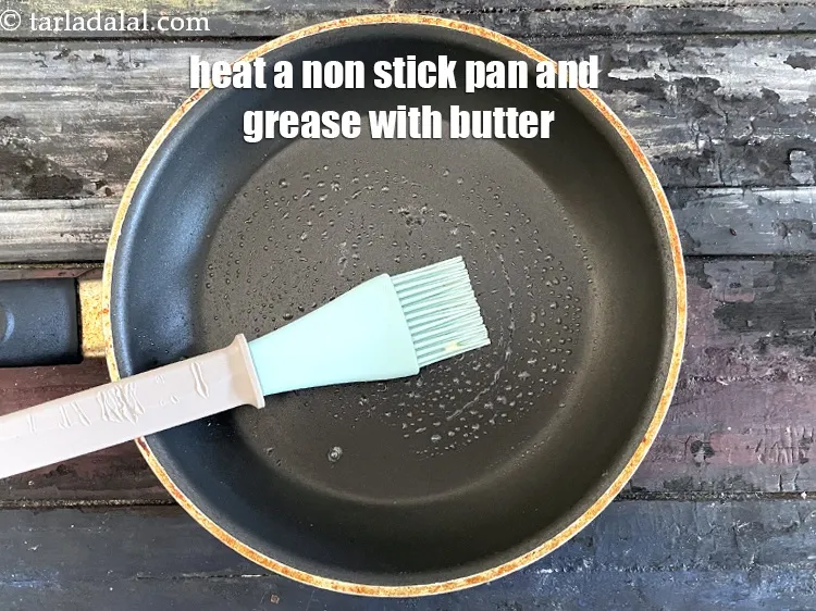 Step 18 – To make <strong>eggless date pancakes recipe | Indian date pancakes with nuts | healthy whole …