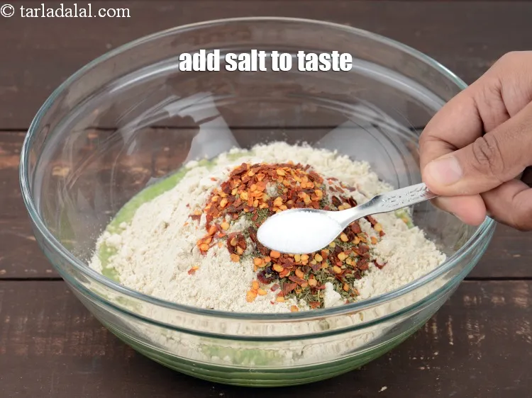 Step 16 – Add salt to taste.