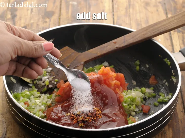 Step 15 – Add salt.