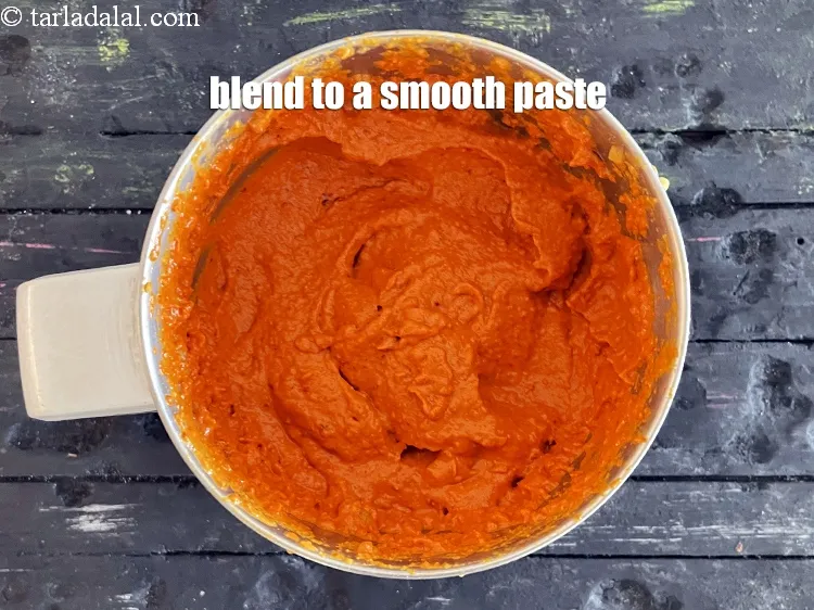 Step 45 – Blend to a smooth paste.