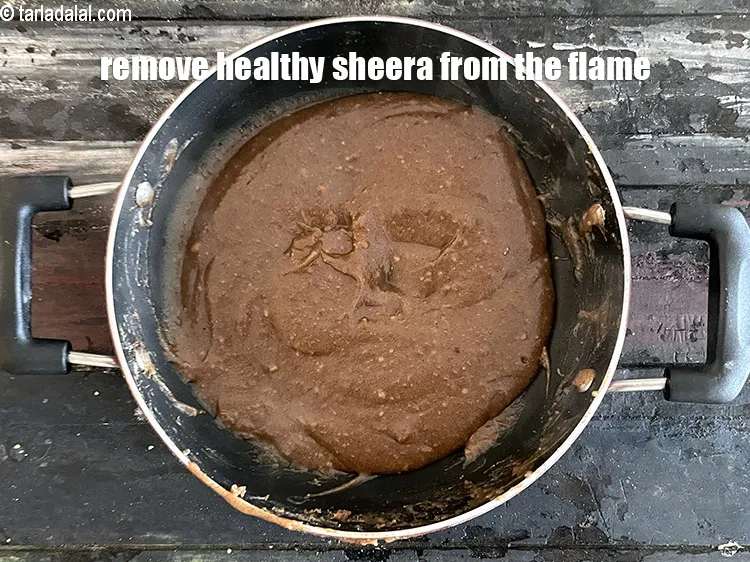 Step 16 – Remove from the flame.