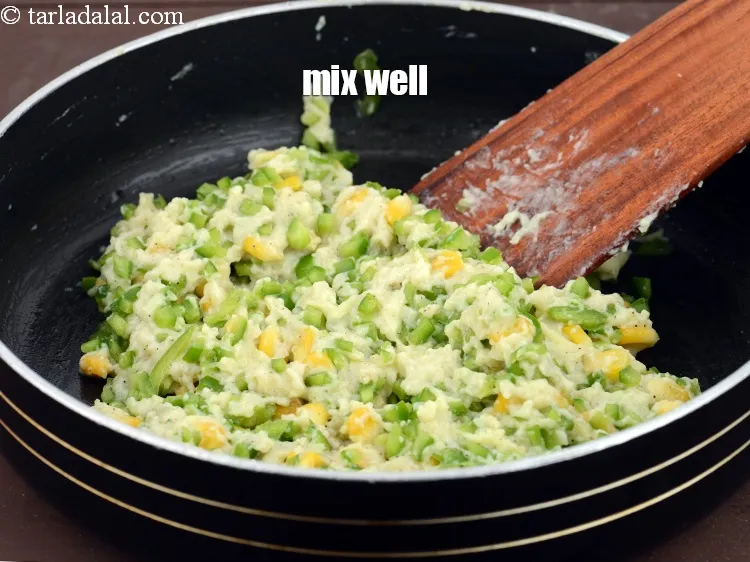 Step 16 – Mix well.