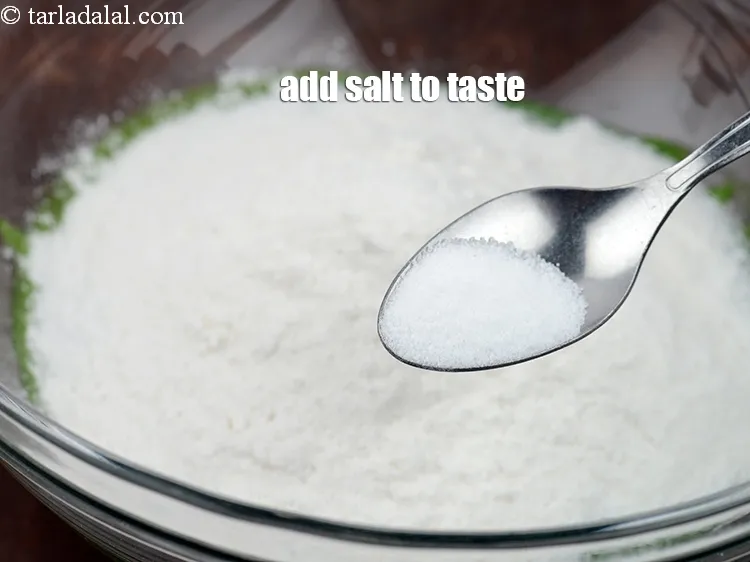 Step 16 – Add salt to taste.