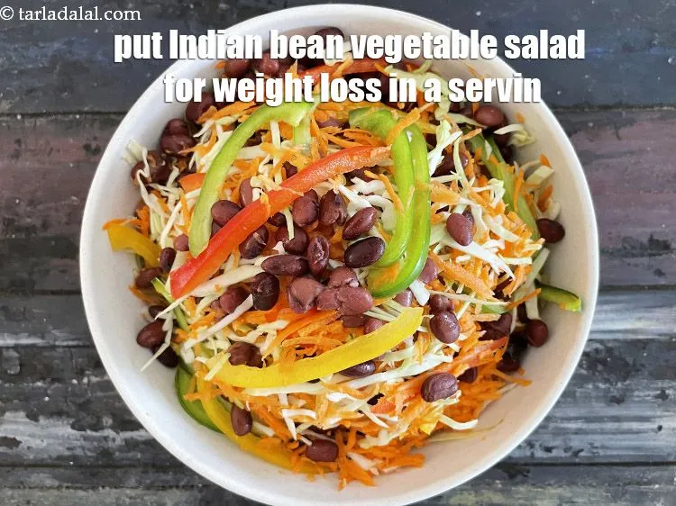 स्टेप 26 – <strong>बीन और वेजिटेबल सलाद रेसिपी&nbsp;|&nbsp;इंडियन बीन वेज सलाद&nbsp;|&nbsp;वजन घटाने के …