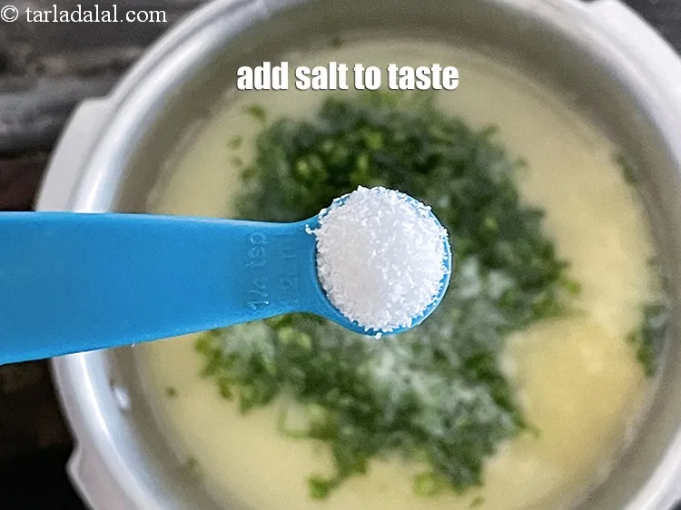 Step 16 – Add salt to taste. We added 1/4&nbsp;tsp salt.