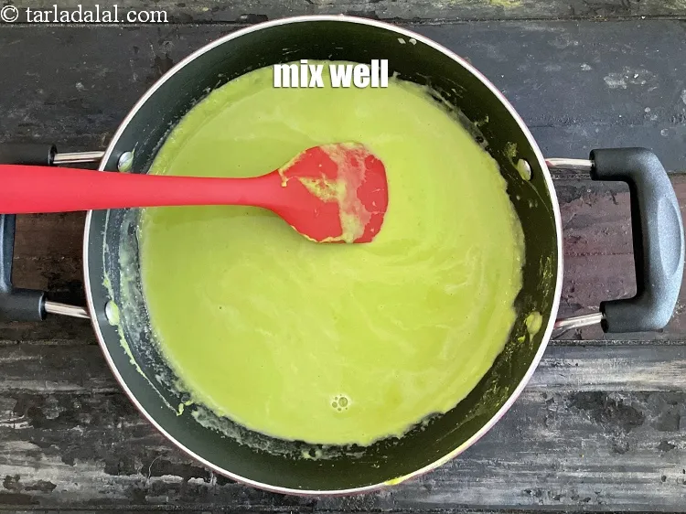 स्टेप 18 – अच्छी तरह से मलाएं।