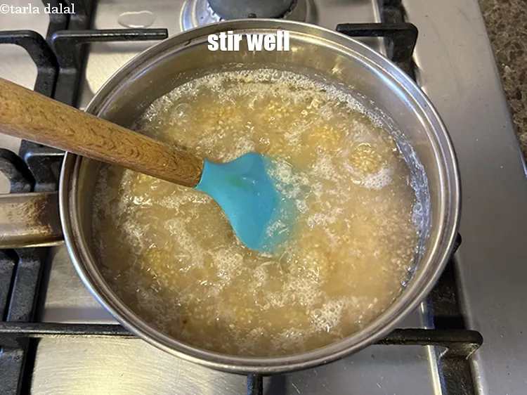 स्टेप 18 – अच्छी तरह से हिलाएं।