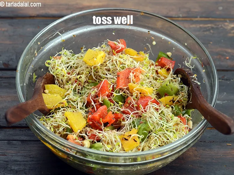 Step 28 – Toss well.