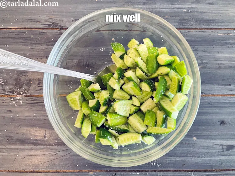 Step 9 – Mix well.