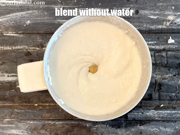 Step 22 – Blend in a mixer without using water.