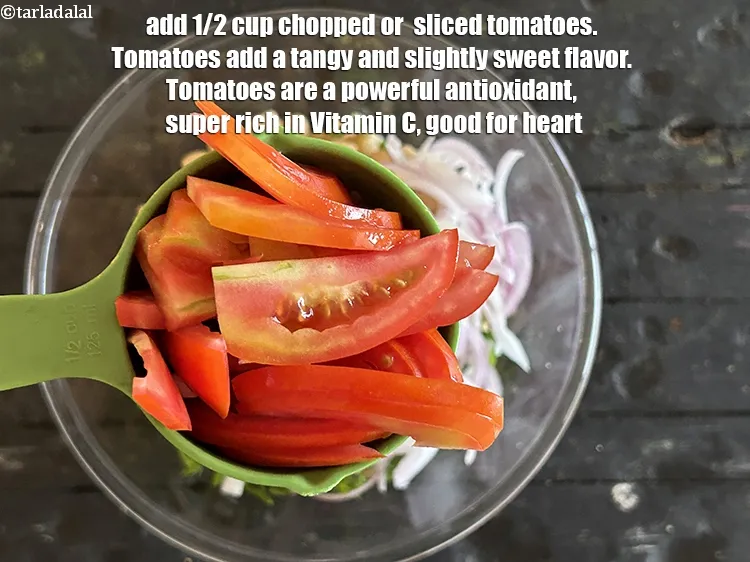 Step 17 – Add&nbsp;<meta charset="UTF-8" />1/2 cup chopped or &nbsp;<a href="glossary-sliced-tomatoes-746i">sliced tomatoes</a>.&nbsp;Tomatoes add a tangy and slightly sweet …