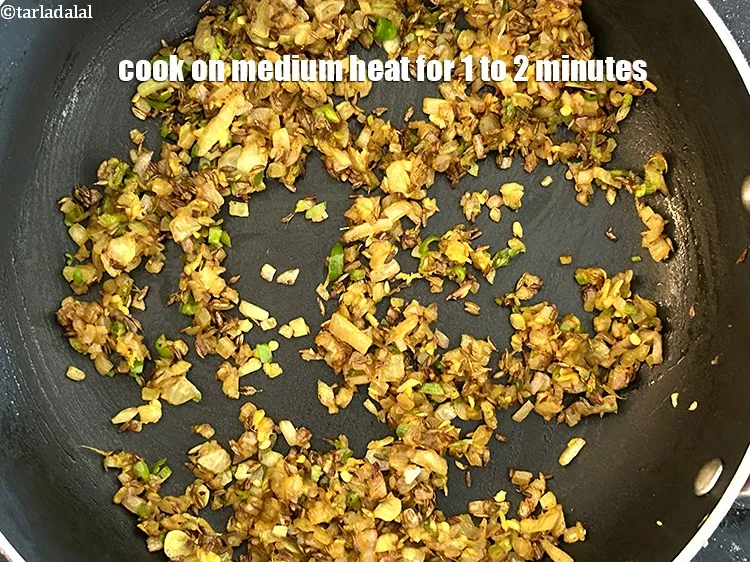 Step 17 – Cook on medium heat for 1 to 2 minutes.