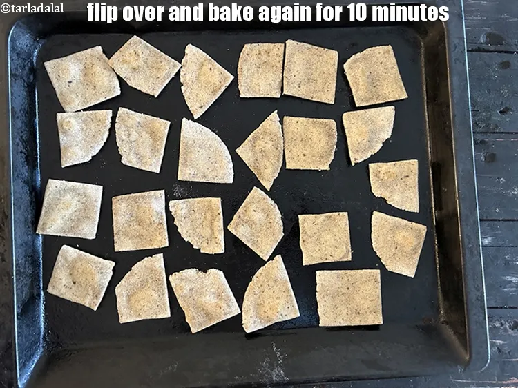 Step 18 – Flip over and bake again for 10 minutes.