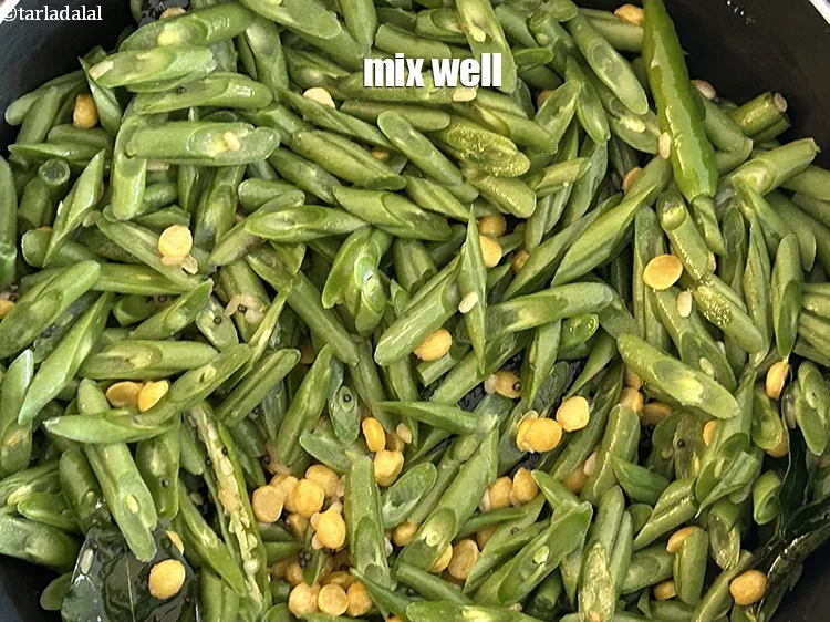 Step 18 – Mix well.