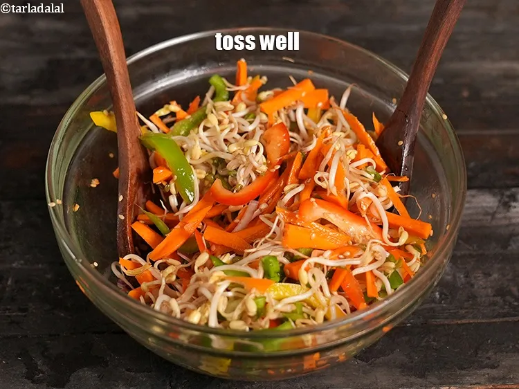 Step 17 – Toss well.