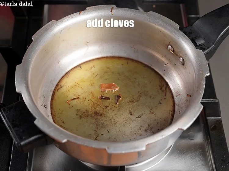 Step 17 – Add 2 cloves.