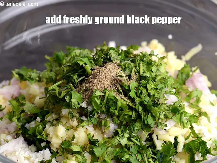 Step 19 – Add freshly ground black pepper to taste.