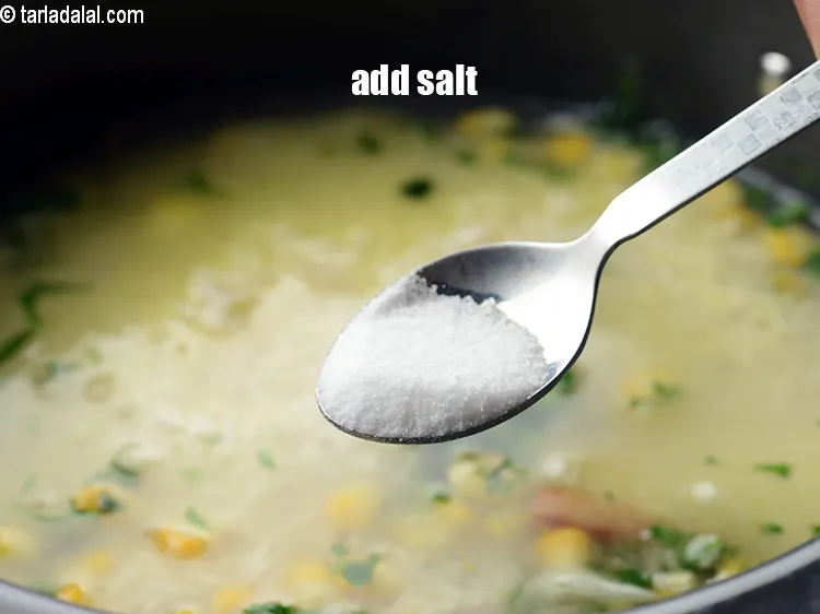 Step 17 – Add salt.&nbsp;