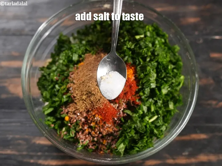 Step 17 – Add salt to taste.
