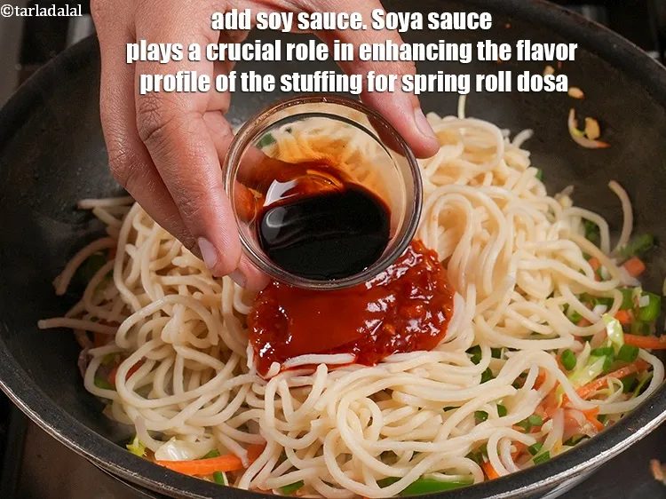 Step 17 – Add 1 tsp <a href="https://www.tarladalal.com/glossary-soy-sauce-soya-sauce-864i">soy sauce</a>. Soya sauce plays a crucial role in enhancing the …