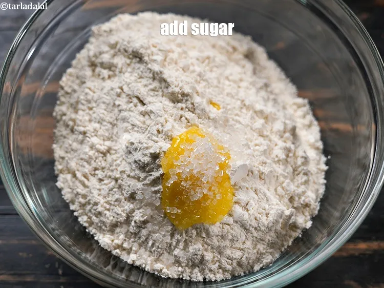 Step 17 – Add 1 tsp sugar.