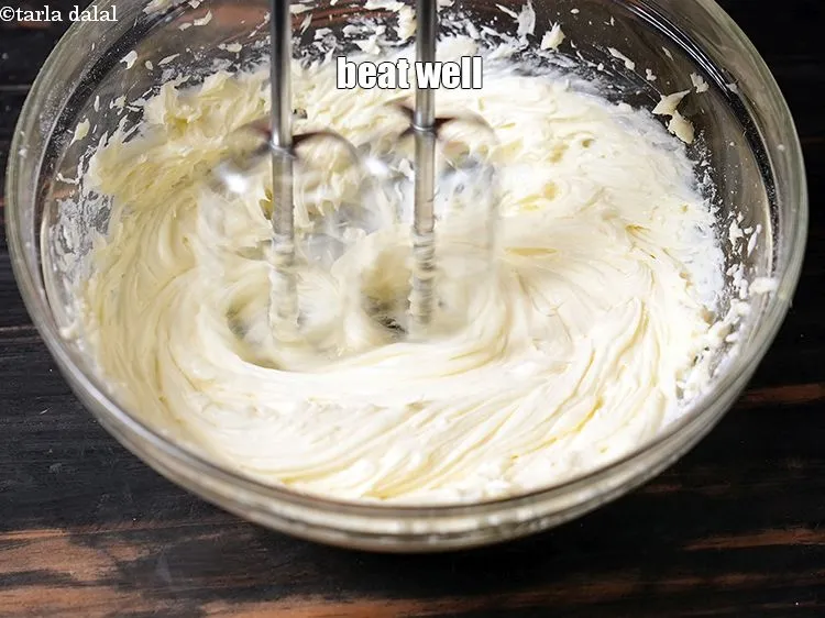 Step 18 – Beat well using an electric beater until light and fluffy.