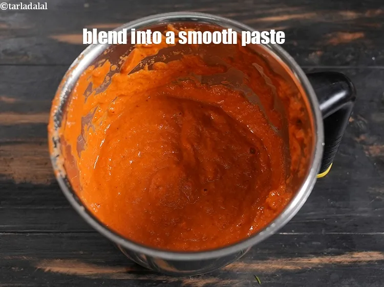 Step 17 – Blend into a smooth paste.