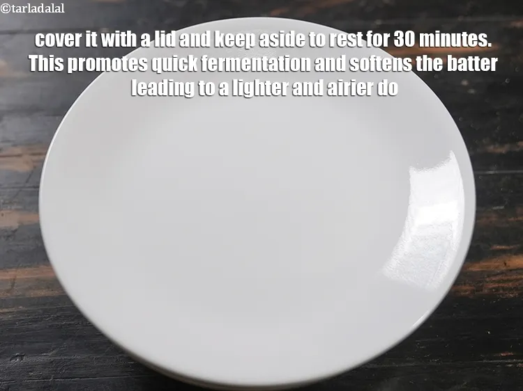 Step 17 – Cover it with a lid and keep aside to rest for 30 minutes. This promotes …