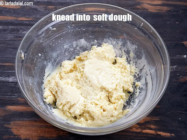 Step 18 – Knead into a soft dough.