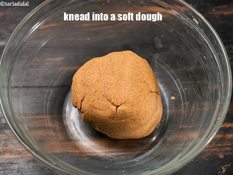 Step 18 – Knead into a soft dough.