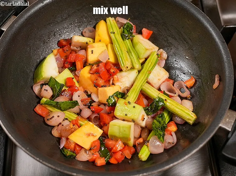 Step 17 – Mix well.