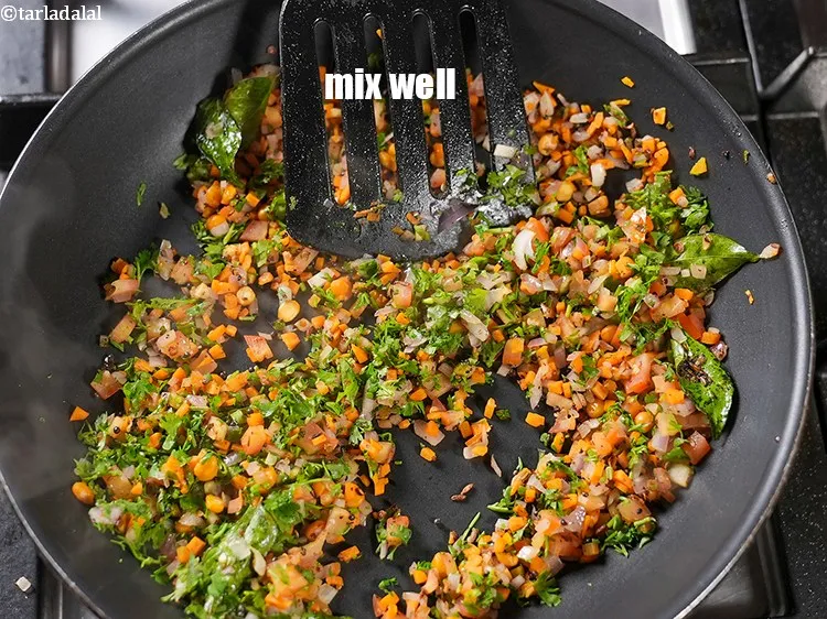 Step 17 – Mix well. Keep aside.