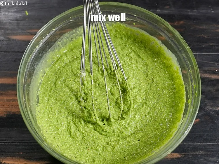 Step 17 – Mix well.