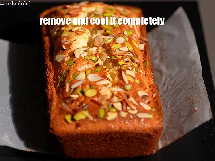 Step 17 – Remove and cool it completely.