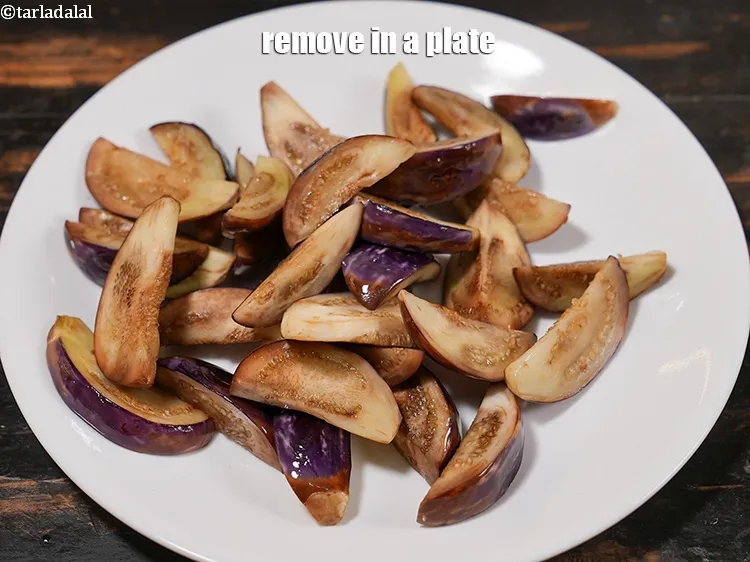 Step 17 – Remove in a plate. Keep aside.