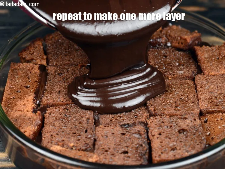 Step 17 – Repeat steps to make one more pudding layer.