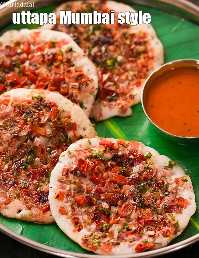 स्टेप 50 – <strong>प्याज टमाटर उत्तपम</strong> को | <strong>प्याज टमाटर उथप्पम | उत्तपम …