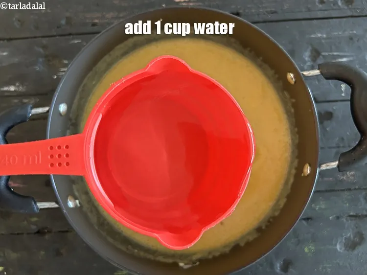 Step 37 – Add <strong>1 cup water.</strong>