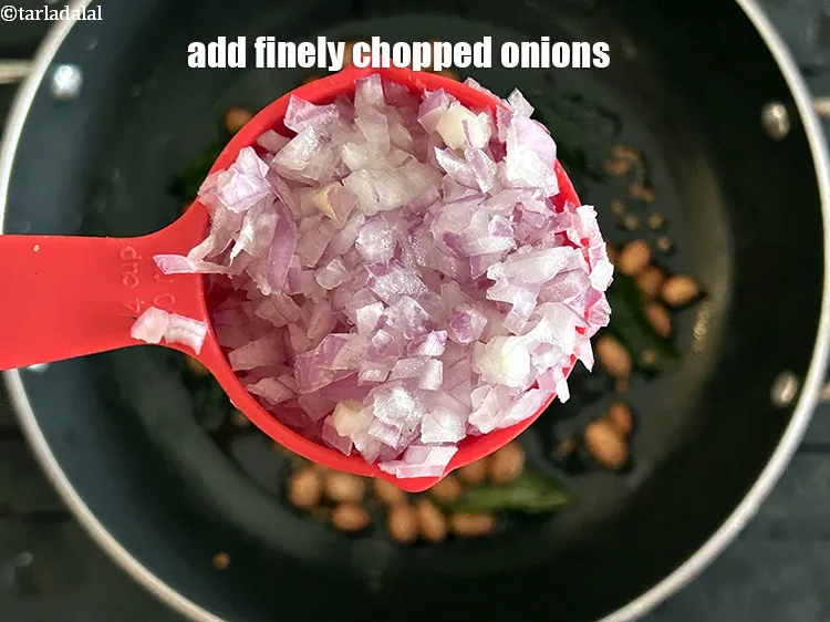 Step 18 – Add&nbsp;<meta charset="UTF-8" /><meta charset="UTF-8" />1/4 cup&nbsp;finely&nbsp;<a href="glossary-chopped-onions-722i">chopped onions</a>.