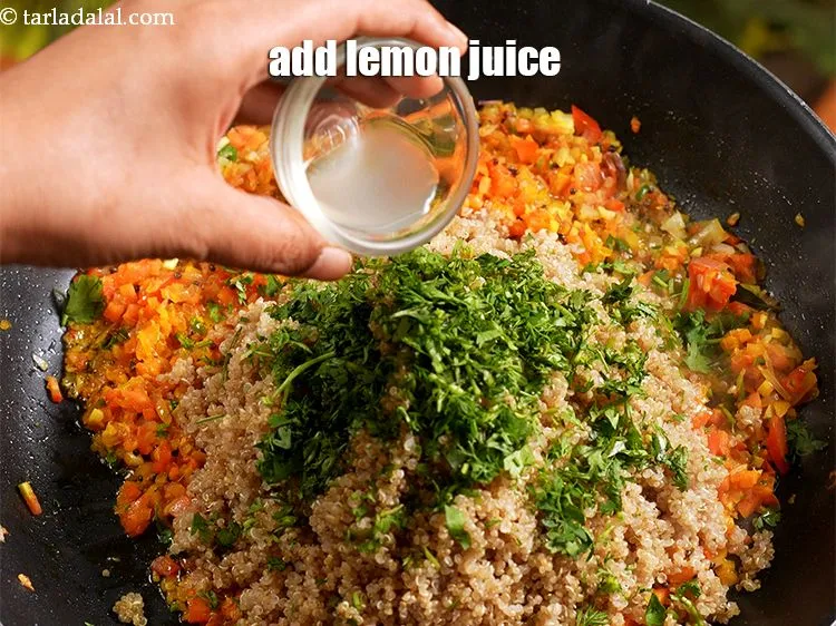 Step 17 – Add 1 tsp lemon juice.