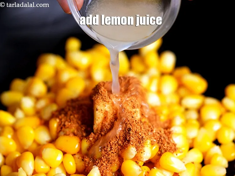 Step 26 – Add 1 tsp lemon juice.