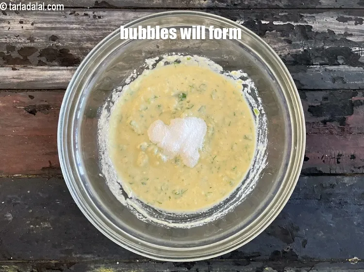 Step 26 – Let the bubbles form.