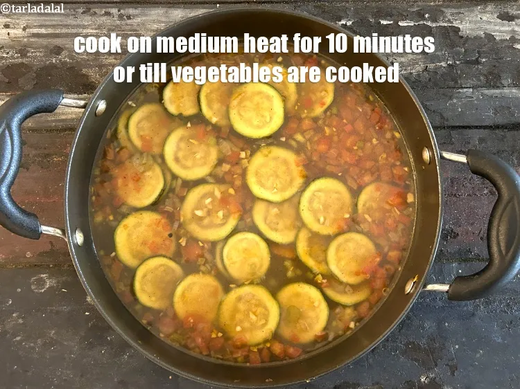 Step 19 – Cook on medium heat for 10 minutes or till the vegetables are cooked. Add 2&nbsp;tbsp&nbsp;<a …