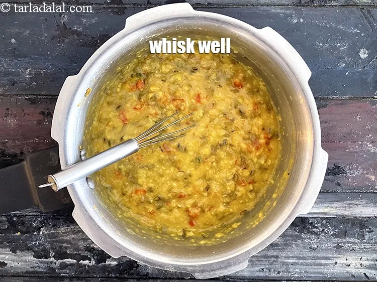 Step 17 – Remove, whisk well and keep aside.