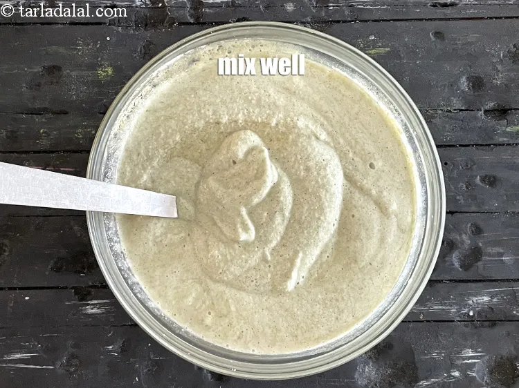 Step 18 – Mix well.