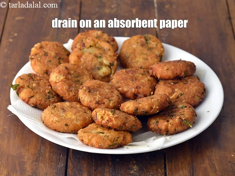 Step 17 – Drain on an absorbent paper.<br /> &nbsp;