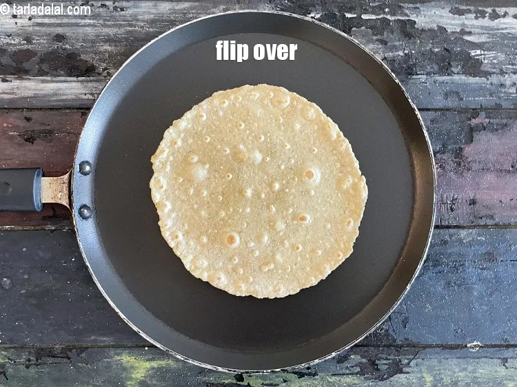 Step 18 – Flip over.