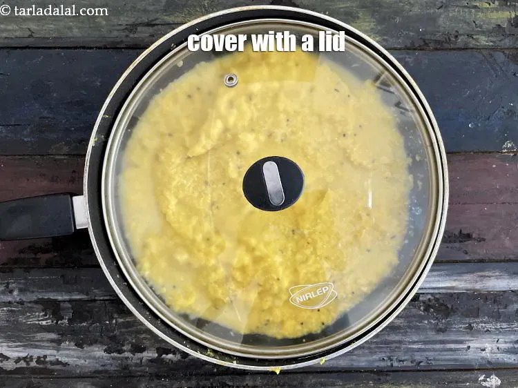 Step 20 – Cover with a lid.